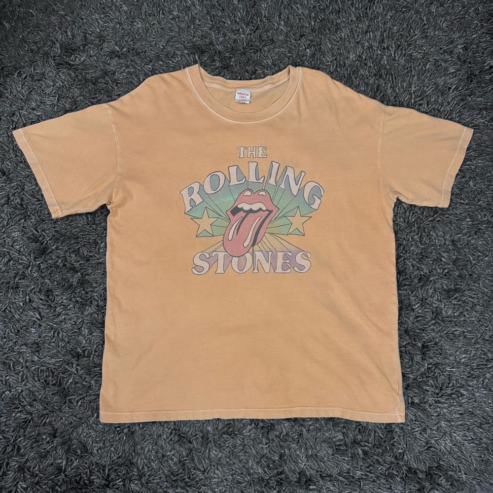 Rolling Stones American Eagle Oversized Band Tee Shirt